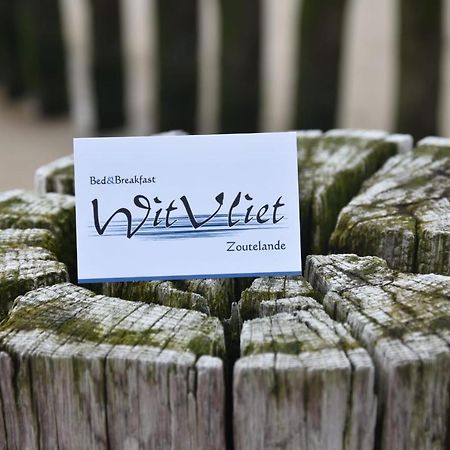 B&B Witvliet, Kamers En Studio Met Heerlijk Ontbijt ! Zoutelande Exterior foto